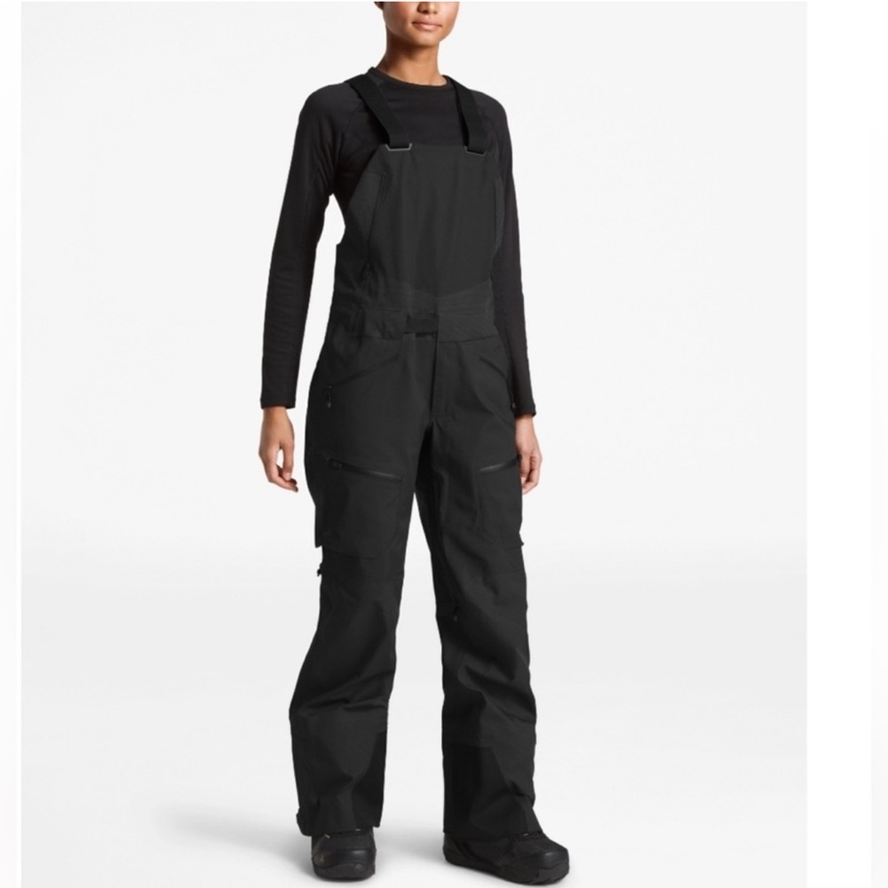 🥷🏿🥷🏿🥷🏿The North Face Steep Series Black Fuse Brigandine Bib Ski Pants